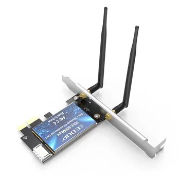 EDUP 600Mbps WIFI PCI Express placa de Retea 2,4/5GHz WiFi fără Fir Bluetooth PCI-E Card LAN 802.11 ac/b/g/n Adaptor Pentru Calculator