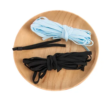 50pcs Elastic Reglabil Cataramă de Trupa Cablul de Întindere Șir Pentru DIY Masca Ureche Curea de Cauciuc Banda de Frânghie Banda Accesorii de Cusut