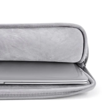 Piele PU moale 13.3 15 Impermeabil Geanta de Laptop Husa Sleeve Pentru Macbook Air 13 Pro Retina 13.3 14 15.6 inch Notebook-uri Acoperi Caz