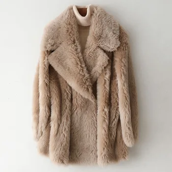 [off sezonul cald vânzare] 2020 nou Toscana compozit blană blană haină de blană pentru femei