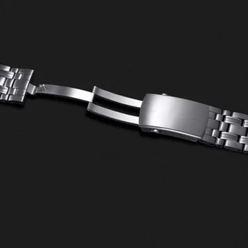 PEIYI Watchband Solid, Otel Inoxidabil Bratara 20mm 22mm Înlocuire Curea din Otel de sex Masculin Accesorii Ceas Pentru omeg 007