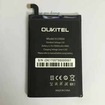 Double decker Oukitel k10000 Baterie Noua Real de Înaltă Calitate 10000Mah Baterie Înlocuire Baterie de Rezervă Pentru Oukitel k10000