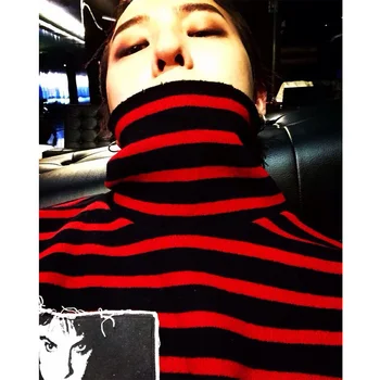 Kpop BIGBANG GD G Dragon Același Pulover Hanorac Unisex Rosu Sweatershirt Hanorace Maneca Lunga