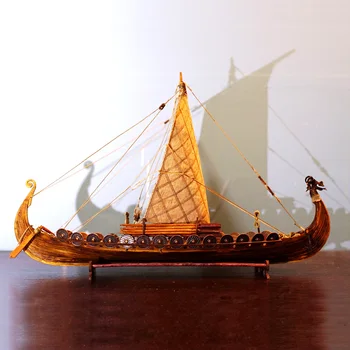 2020 Nou Stil Viking Dragon Barca cu Vele Decor Acasă ca cadou