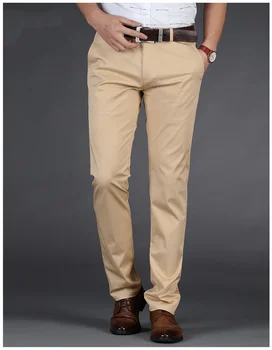 Noi Homme Slim Fit Stretch Pantaloni de Înaltă Calitate pentru Bărbați Pantaloni de Afaceri Clasic Casual, Haine Formale de Moda Pantaloni Lungi