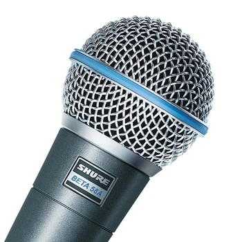 Original Shure BETA58A prin Cablu Profesional de Microfon Vocal Microfon Dinamic Cardioid