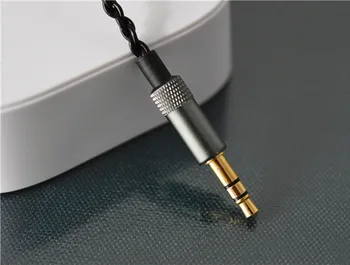 FAAEAL 5N OFC MMCX pentru Căști Audio Upgrad Înlocuiți Reparați Firul MMCX Cabluri pentru SE215 SE425 SE535 SE846 MMCX Interfata 3.5 mm Jack