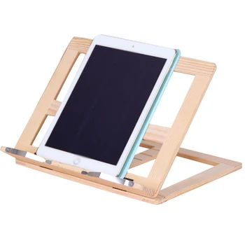 Creative Cadru de Lemn Lectură cu Raft Suport de Carte Bookends Suport Tablet PC Muzica Stand de Masa din Lemn Desen Șevalet Papetărie