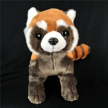 Nou Super-Drăguț Simulare Red Panda Animal Moale Jucării de Pluș Ochi de Plastic Umplute Jucărie Aventură panda Păpușă Jucărie pentru Copii Cadou de Anul Nou