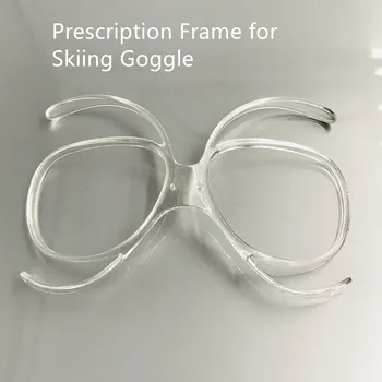 Baza de prescriptie medicala Cadru pentru Schi Goggle TR90 flexibil Flexibil Ochelari de Schi Optică a Introduce Adaptorul Universal Dimensiune Cadru Interior