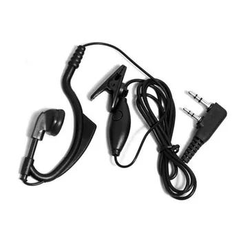 10buc 2pin K port casca asv microfon căști portabile walkie talkie UV-82 BF-888s UV-5R KD-C1