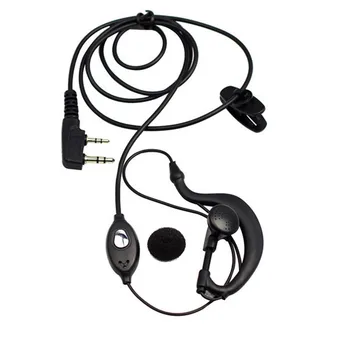 10buc 2pin K port casca asv microfon căști portabile walkie talkie UV-82 BF-888s UV-5R KD-C1