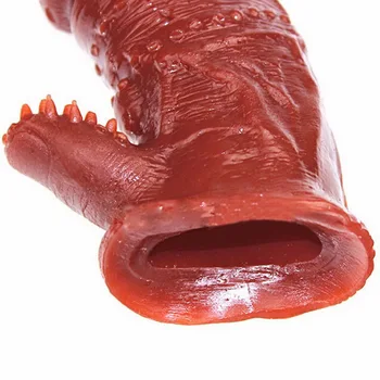 12,5 CM Mini Penis Sleeve Penis Extindere Extindere Prezervativ Penis Realist cu Maneci Pentru Adulti Erotic Flirtezi Jocuri