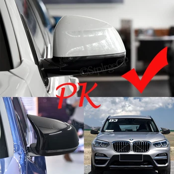 Pentru BMW - 2018 X5 F15 și F16 X6 X4 F26 F25 X3 înaltă calitate, buna masina neagra oglinda retrovizoare capacului lateral aripa oglinda acoperi