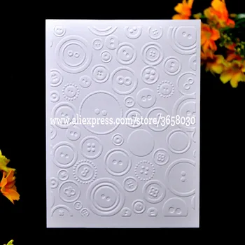 Butoanele de Plastic de Relief Folder Pentru Album DIY Album Instrument Card de Plastic Șablon 10.5x14.5cm 8070710
