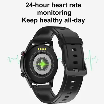 DT95 SmartWatch IP68 Impermeabil Bluetooth Apel ECG de Căldură Smartwatch Pentru iOS Tracker de Fitness Rata de 1.3 inch Android Monitor Les G8S3