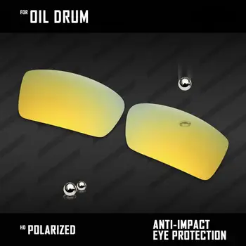OOWLIT Lentile de piese de schimb Pentru Oakley butoi de Ulei, ochelari de Soare Polarizati - mai Multe Culori