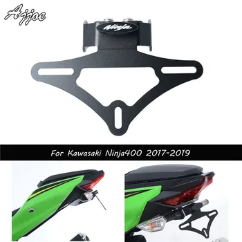Pentru Kawasaki Ninja400 Ninja 400 Z400 2017-2019 Motocicleta Suportul pentru plăcuța de Înmatriculare Coada Ordonat Lumină LED-uri Fender Eliminator