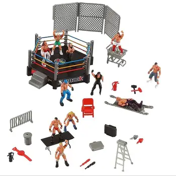 Wrestling, Jucarii Pentru Copii Cifrele De Acțiune Luptători De Elită De Războinici Jucării Angajează Inel Realist Accesorii Distractiv In Miniatura