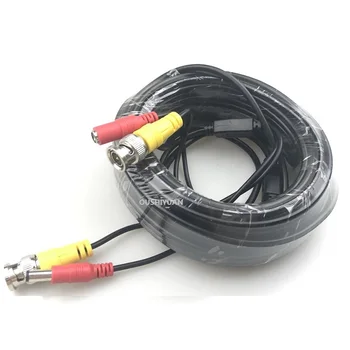 De înaltă calitate BNC Cablu Video +Alimentare DC Plug Cablu de Extensie All-in-one bază de Cupru pentru AHD TVI CVI CVBS Camera DVR Kit