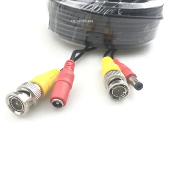 De înaltă calitate BNC Cablu Video +Alimentare DC Plug Cablu de Extensie All-in-one bază de Cupru pentru AHD TVI CVI CVBS Camera DVR Kit