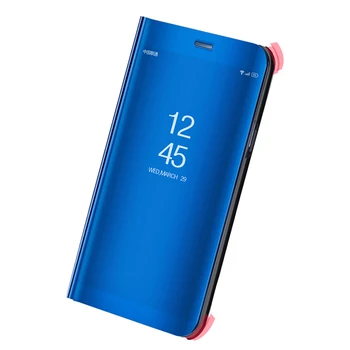 Pentru Xiaomi Redmi 6A Cazul Carte Redmi 6A 6 Pro 6pro A6 Caz Xiomi Kisomi Xiami 6 2a A2lite Piele Flip Smart Mirror Capac Simplu