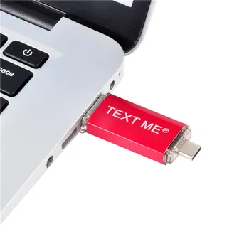 TEXTUL MI-Tip creativ-C Unitate Flash USB de Tip C Pen Drive 4GB 8GB 16GB 32GB 64GB Stick USB 2.0 Pendrive de Tip C