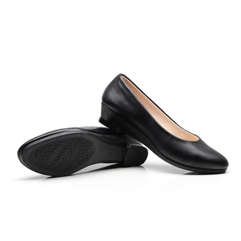Femei Pantofi de Balet Negru Femei Pene Casual din piele PU Pantofi Munca de Birou Barca Pantofi de Pânză Dulce Mocasini Femei Pantofi Clasici
