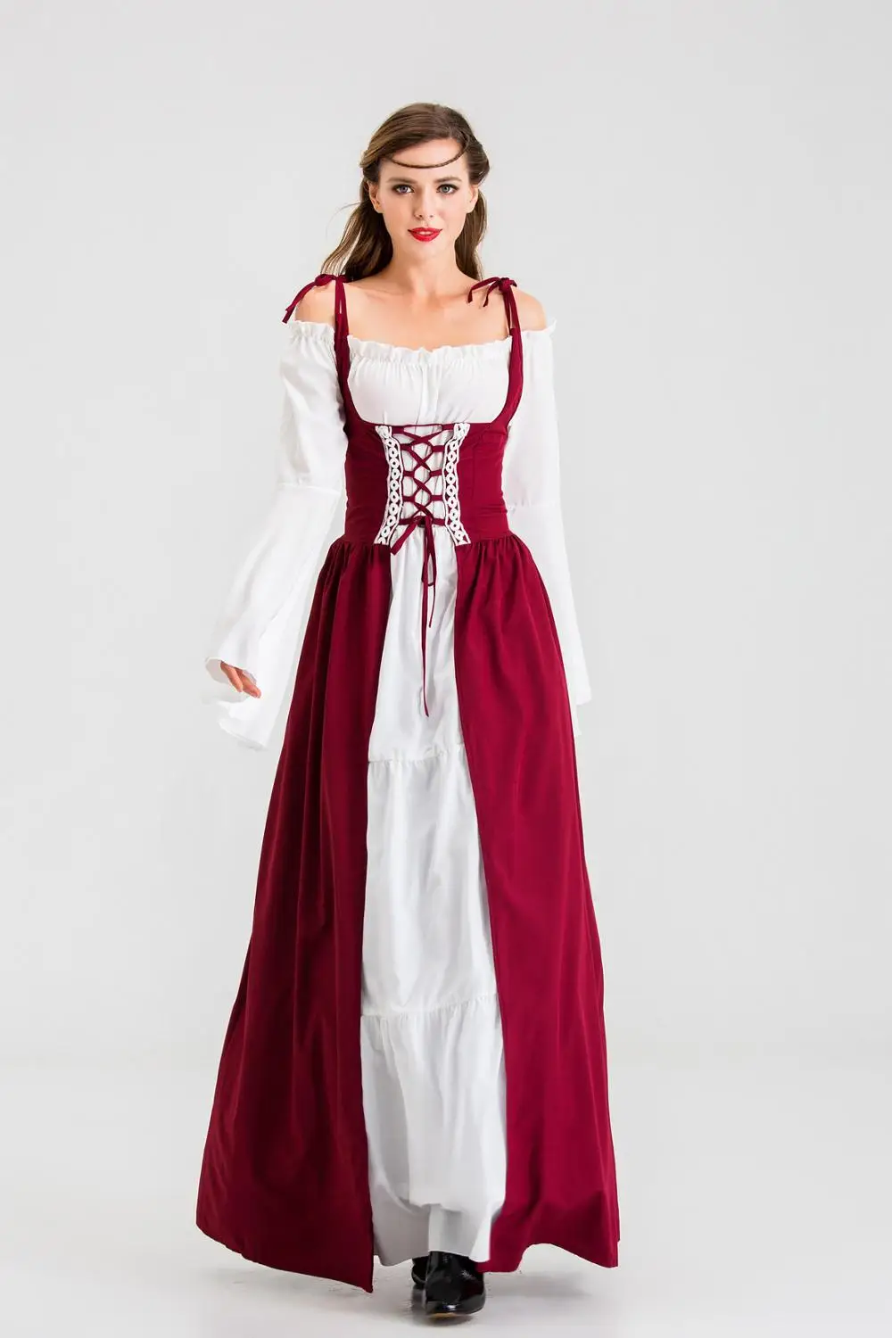 Victoria zeita greaca retro evul mediu rochie de halloween carnaval medieval printesa de cosplay, costume pentru femei rochii de dantelă Costume pentru femei < www.videoprint.ro