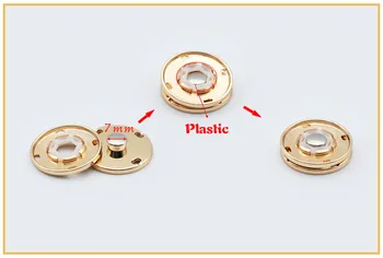 De înaltă calitate de metal Rotund butoane de Ajustare 18 mm/21 mm/25 mm/28mm Multi-utilizare butoane de Ajustare pentru cardigan palton Butoane pentru imbracaminte
