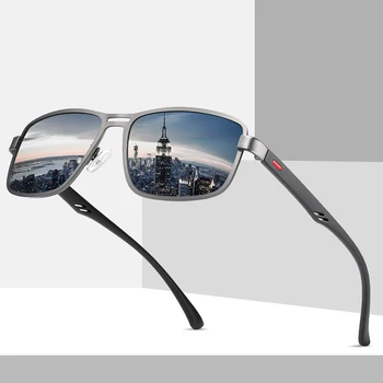 Moda pentru Bărbați ochelari de Soare 2021 Tendință Polarizat ochelari de soare de sex Masculin Designer de Zi, noapte de Noapte Viziune de Pescuit Retro Ochelari de Soare Pentru Bărbați Clasice