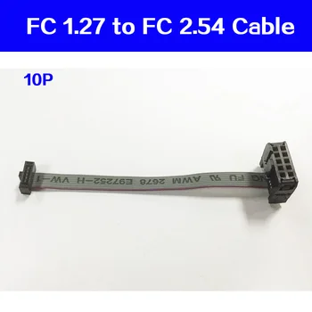 FC 1,27 mm la FC 2.54 mm cablu 10pin 10p 10 cm, 20cm, 30cm, 40cm