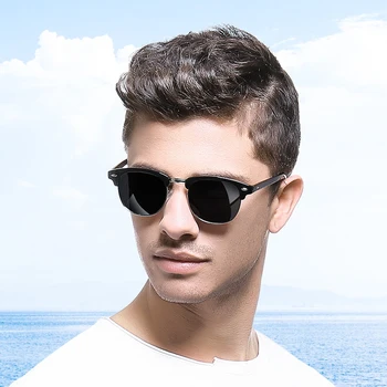 KeiKeSweet Polarizate de Moda de Brand de Lux ochelari de Soare de Designer Bărbați Femei Fierbinte a Razelor UV400 Epocă în aer liber Conducere Ochelari de Soare Noi