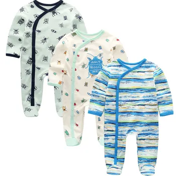 3Pcs/Set Baby Boys Salopetă Nou-născuți Haine pentru Copii Fete Baieti Maneca Lunga ropa Salopeta bebe Baby Imbracaminte Model Zebra Utilaje