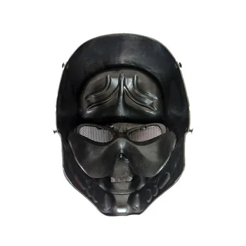Airsoft Metal Mască de Protecție Terminator Craniu Tactic, Mască Completă Militar Army Paintball CS Wargame Măști de Protecție