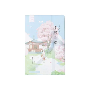 30 Coli/Set Floare De Cires Japonez Carte Poștală, Felicitare De Ziua De Nastere Scrisoare Card Cadou Un Card De Mesaj