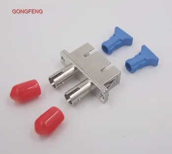 GONGFENG 20buc NOI Fibră Optică Conector ST-SC/ST-SC Dual Core Adaptor de Flanșă Duplex Metal Adaptor Cuplaj Special en-Gros