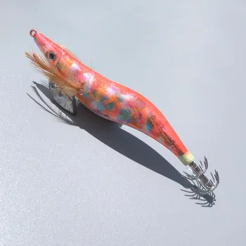 5pcs de calitate de Top de Aur/Strălucire de culoare calamar calmar jiguri Japonia tip de pescuit calmar momeli Greu de pescuit nada pescuit puternic cârlig