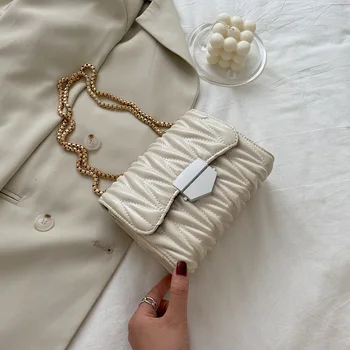 Sac de mici genți de mână de vară 2020 noua moda popular lanț de messenger bag all-meci doamnelor pătrat mic sac