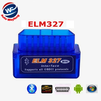 2016 ELM 327 adaptor BT Funcționează Pe Android Cuplu Elm327 Bluetooth Interfata OBD2 / OBD II Auto de Diagnosticare Scaner