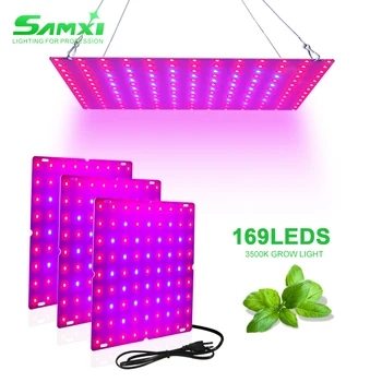 LED-uri Cresc Light 265V Phytolamp Pentru Plante 2835 Margele Lampa Cuantice Bord Creștere de Iluminat cu Spectru Complet Hidroponice de Plante Lampa