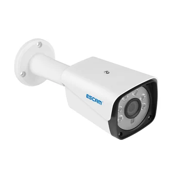 ESCAM QH005 5MP Camera IP ONVIF H. 265 P2P Impermeabil în aer liber IR Bullet Cu Funcție de Analiză Inteligentă de Supraveghere de Securitate