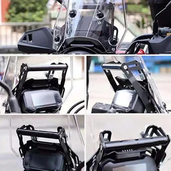 Motocicleta de Parbriz Ridicați de Ajustare Navigare GPS Telefon Mobil Suport pentru Suzuki DL250 Versys DL 250