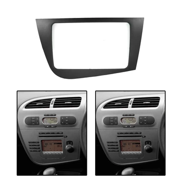2 Din Cadru de Navigare Dvd-Audio Panou pentru SEAT Leon 2005-2012 (RHD) Stereo Auto Radio Măștii Panoului Ornamental Kit