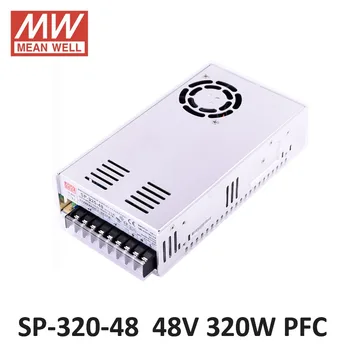 MEAN WELL SP-320-48 comutatorul de alimentare de 48 de volți 6.7 UN 321W funcția PFC 85-264VAC intrare de alimentare meanwell 48VDC led driver
