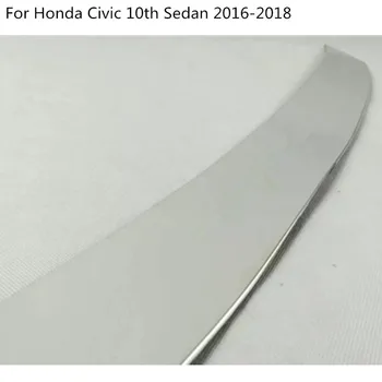 Pentru Honda Civic al 10-lea Sedan 2016 2017 2018 2019 Mașină Bara de protecție a Motorului din Oțel Inoxidabil, Ornamente Grila Fata Grătar Grila Cadru Marginea 1buc