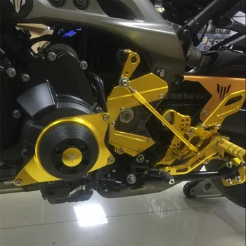 Motocicleta Yamaha MT-09 MT09 Trasor 2016 2017 Pinion Față apărătoare de Lanț Acoperi Partea Stângă a Motorului