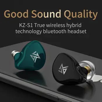 KZ S1D S1 TWS Wireless Touch Control Bluetooth 5.0 Căști Dinamice set cu Cască fără Fir Bluetooth pentru Căști E10 C12 ZSX ZS10PRO