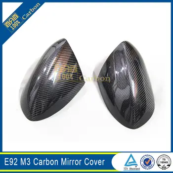 E92 M3 Stil fibra de carbon Acoperire Oglinda Pentru BMW E92 m3 Stil oglindă laterală acoperă înlocuirea