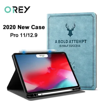 Funda Pentru iPad Pro 2020 Caz Pentru Apple iPad Pro 11 12.9 inch 12 9 2020 Capacul din Spate Pliabil Cu Suport Creion Tablet Caz Sac